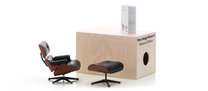 Miniatures Lounge Chair & Ottoman