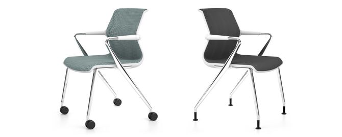 Unix Chair, four-legged base
